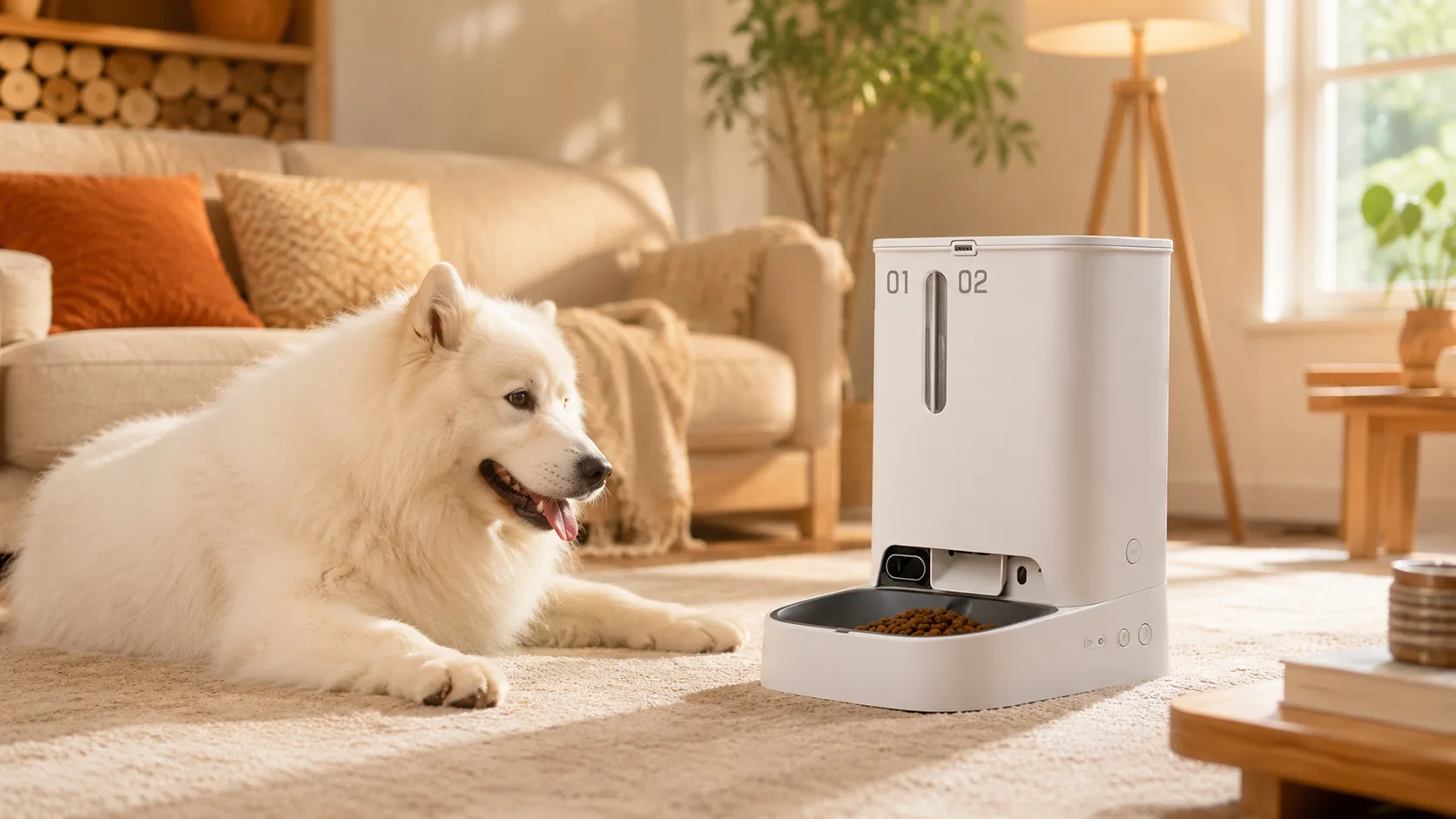 智能喂食器 Pro · 使用场景 · GuardHound DOG