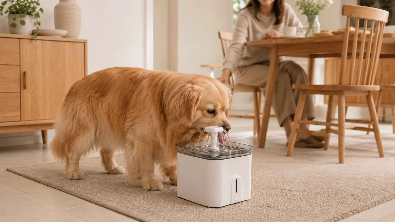 宠物饮水机循环过滤 · 使用场景 · GuardHound DOG