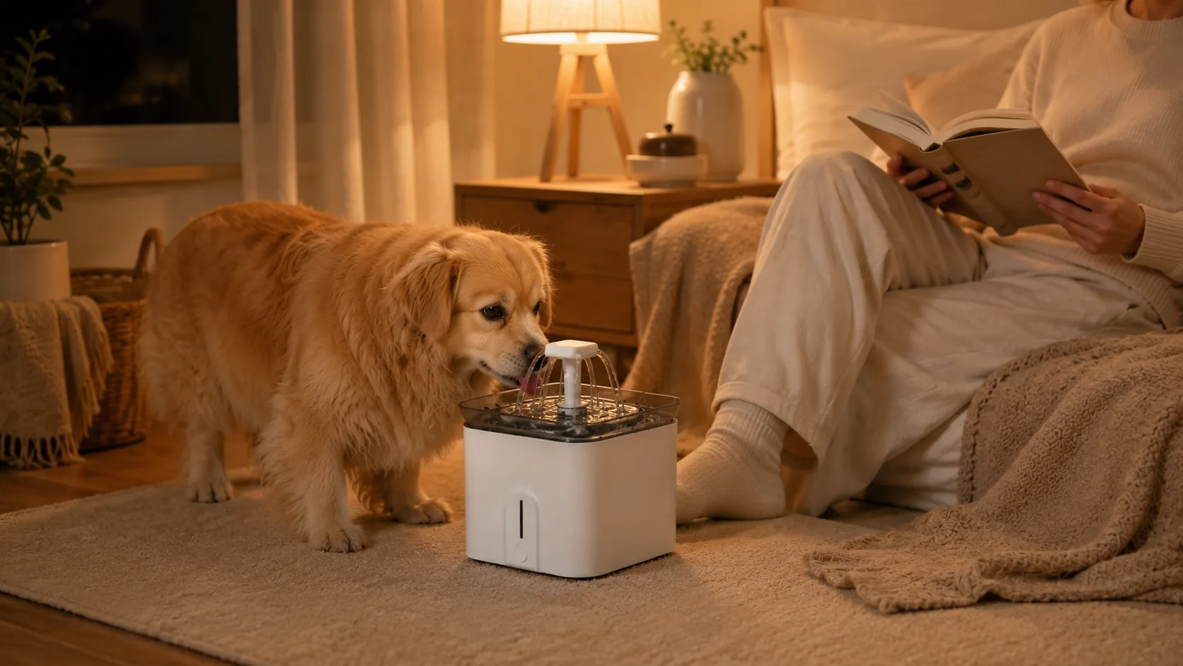 宠物饮水机循环过滤 · 使用场景 · GuardHound DOG