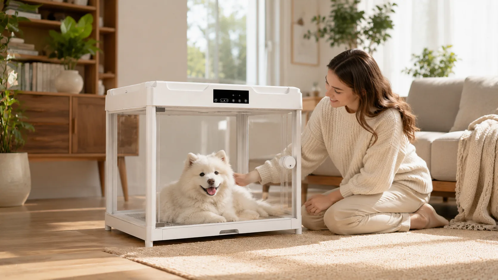 全智控宠物舱 · 使用场景 · GuardHound DOG