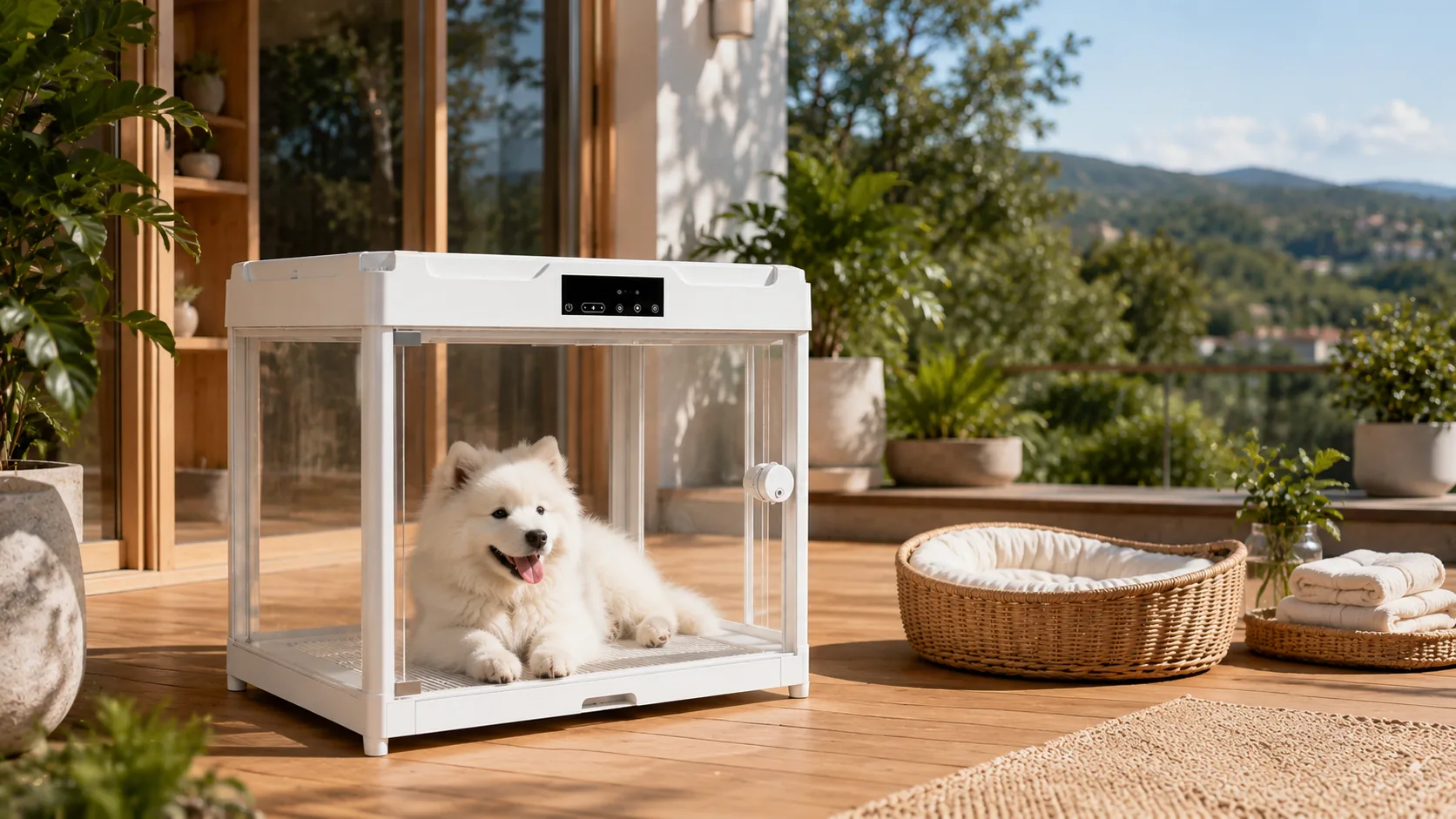 全智控宠物舱 · 使用场景 · GuardHound DOG