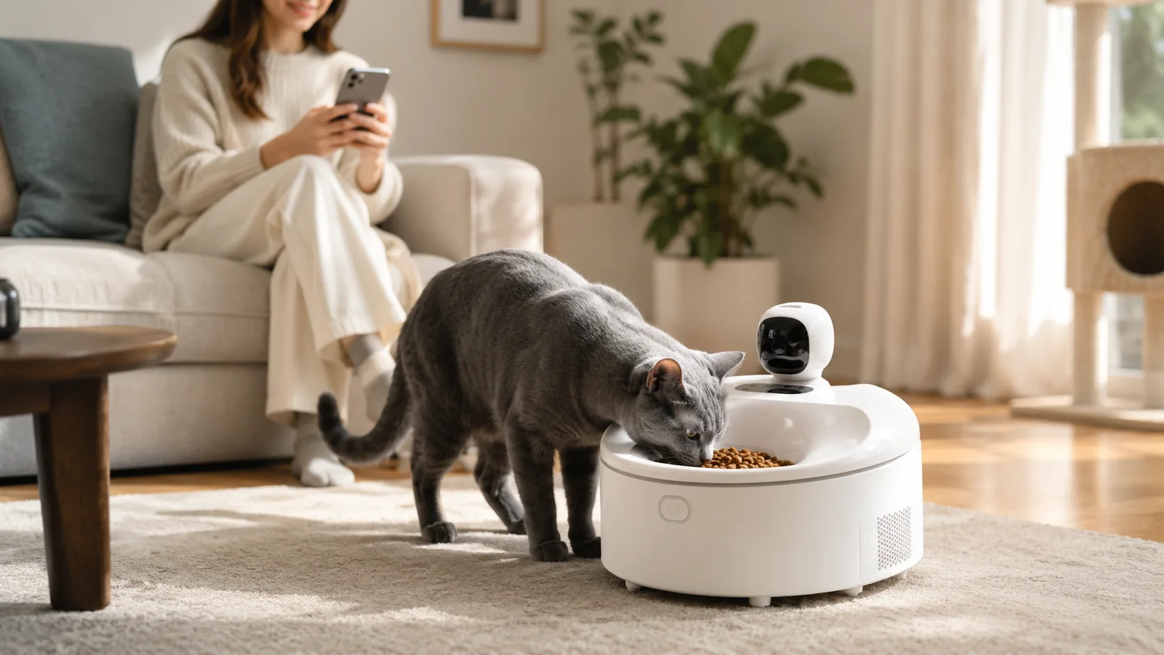 鲜食分餐喂食器 · 智能陪伴 · GuardHound