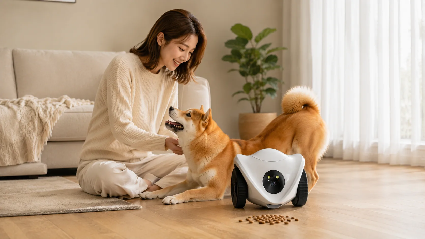 逗宠监控宠物投喂机 · 使用场景 · GuardHound DOG