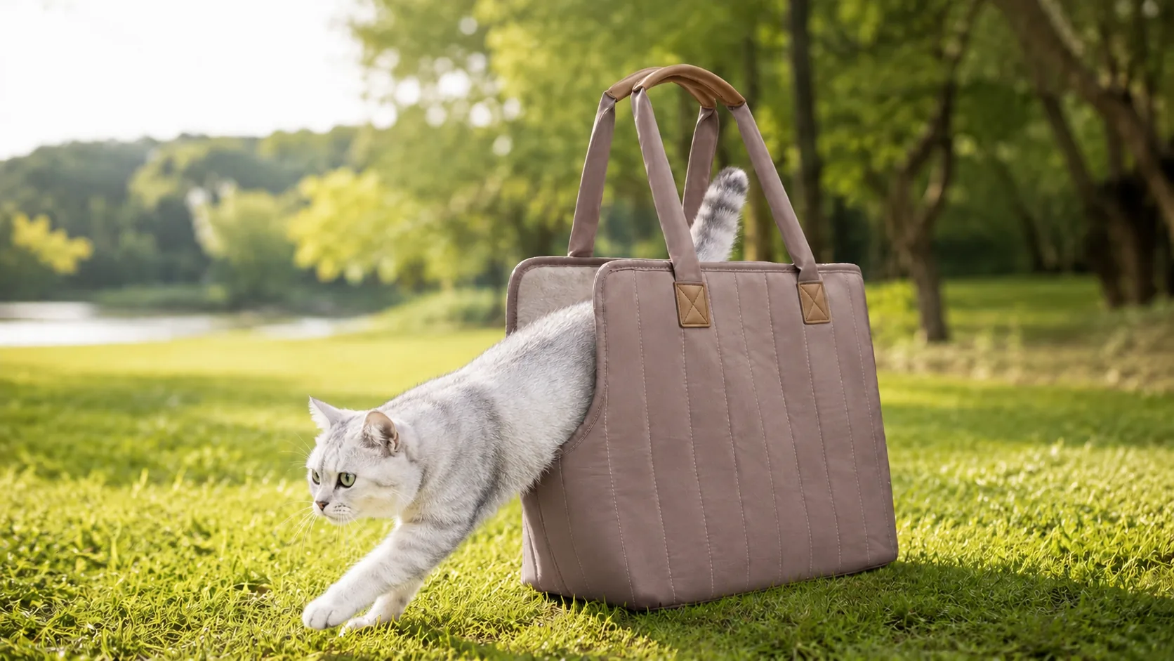 轻奢防水单肩猫包 · GuardHound