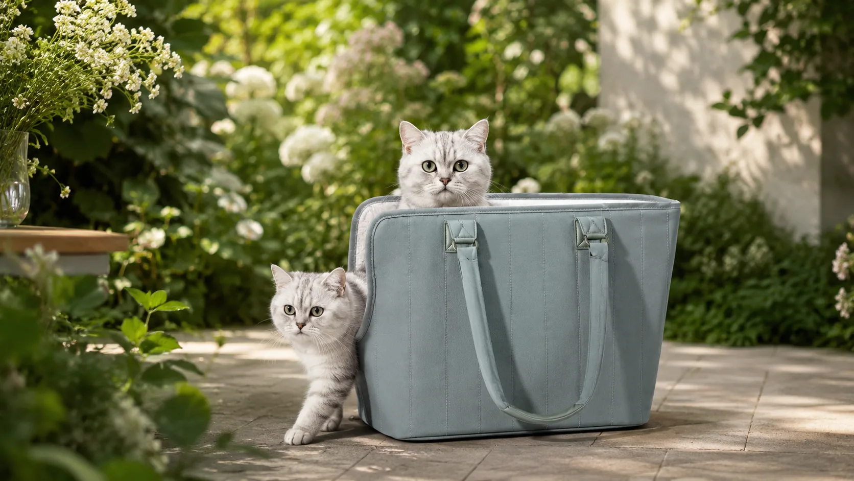 轻奢防水单肩猫包 · 加固提手 · GuardHound