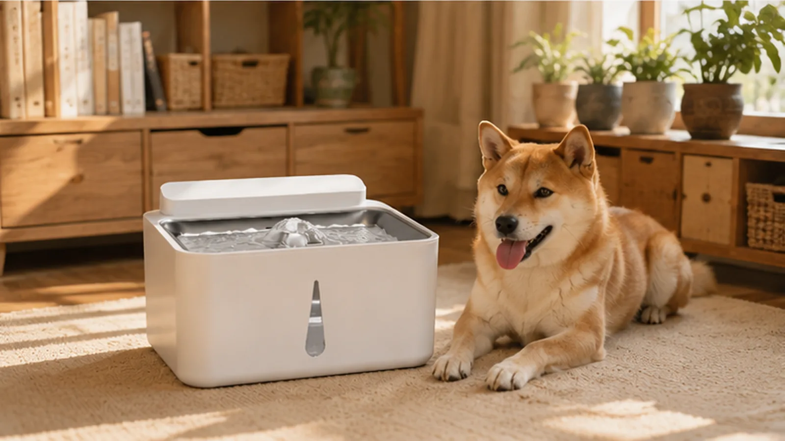 GuardHound 智能循环活水饮水机 · 三重循环活 · GuardHound DOG
