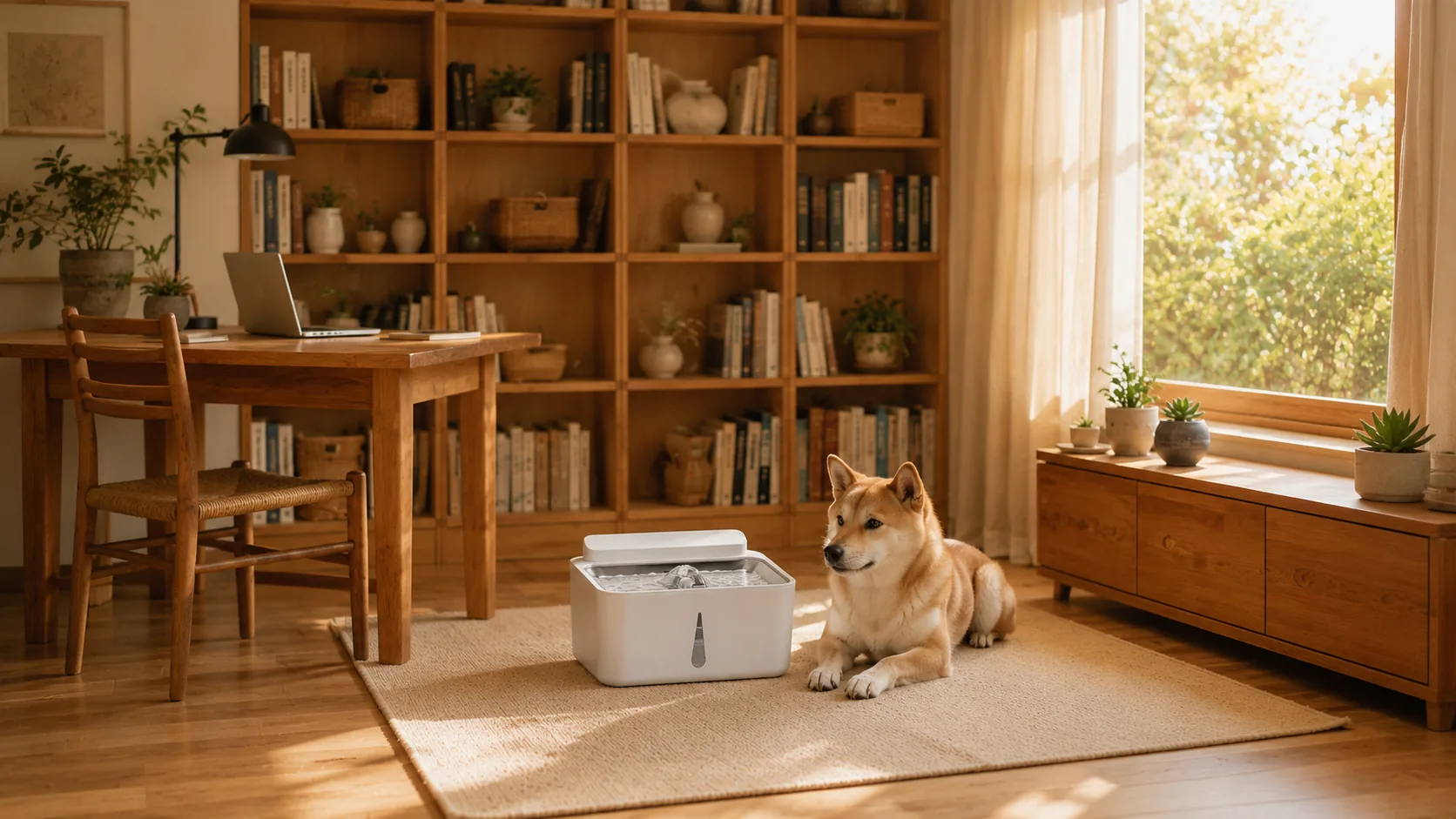 GuardHound 智能循环活水饮水机 · 细节图 1 · GuardHound DOG