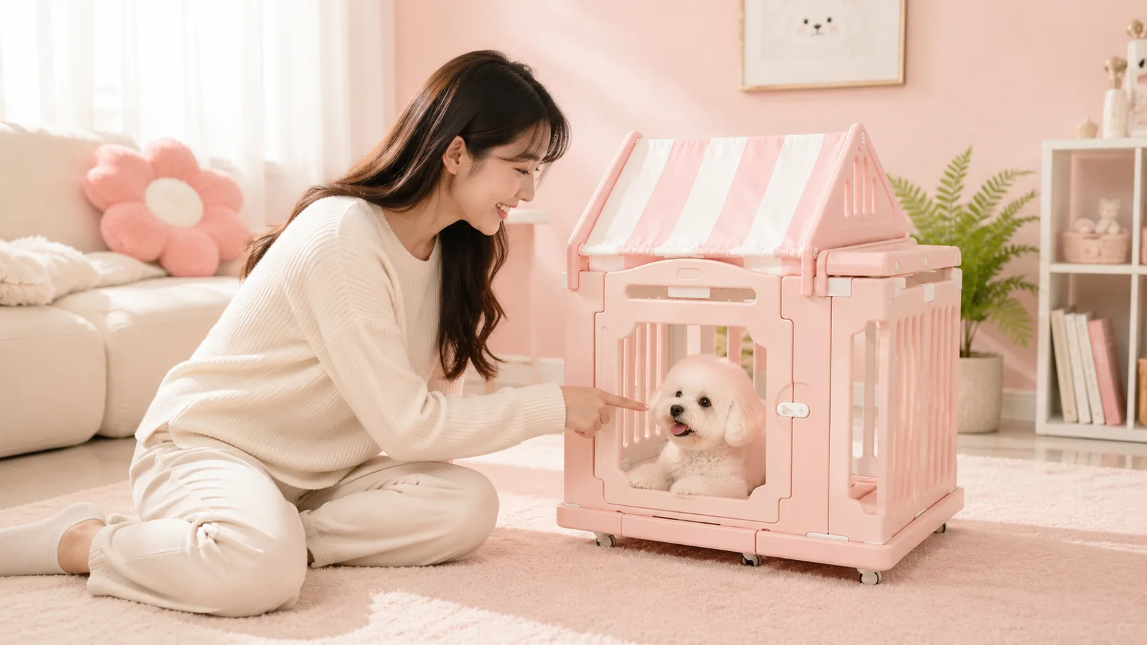 宠物狗房子宠物别墅 · 午后客厅的休憩 · GuardHound DOG
