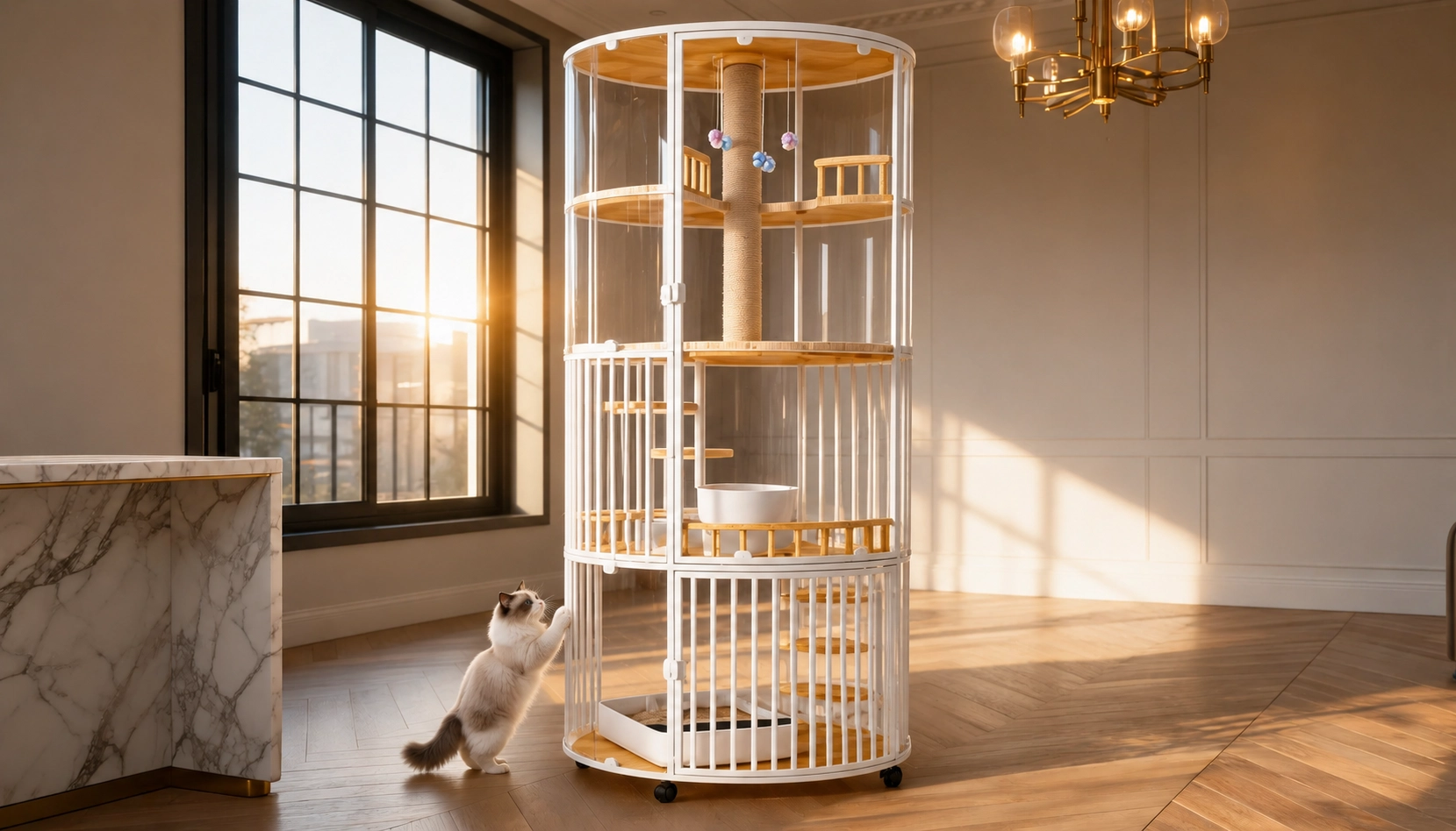 360度全景豪华猫笼 · GuardHound