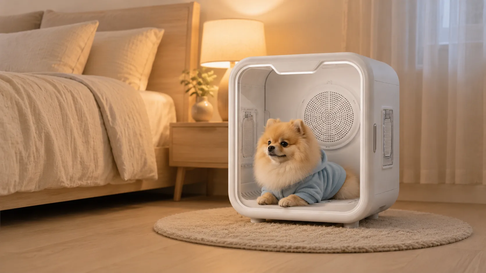 GuardHound 智能宠物烘干箱 · 透明视窗随 · GuardHound DOG