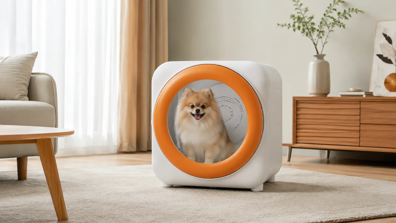 GuardHound 智能宠物烘干箱 · 细节图 1 · GuardHound DOG