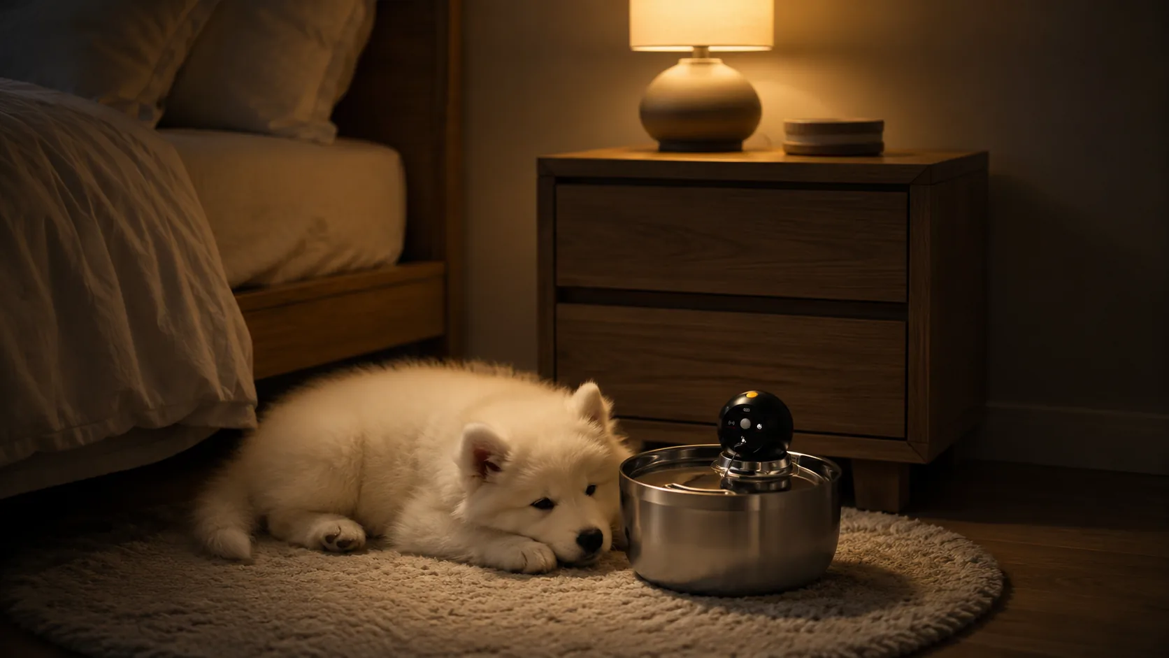GuardHound不锈钢智能饮水机 · 静音水泵运 · GuardHound DOG