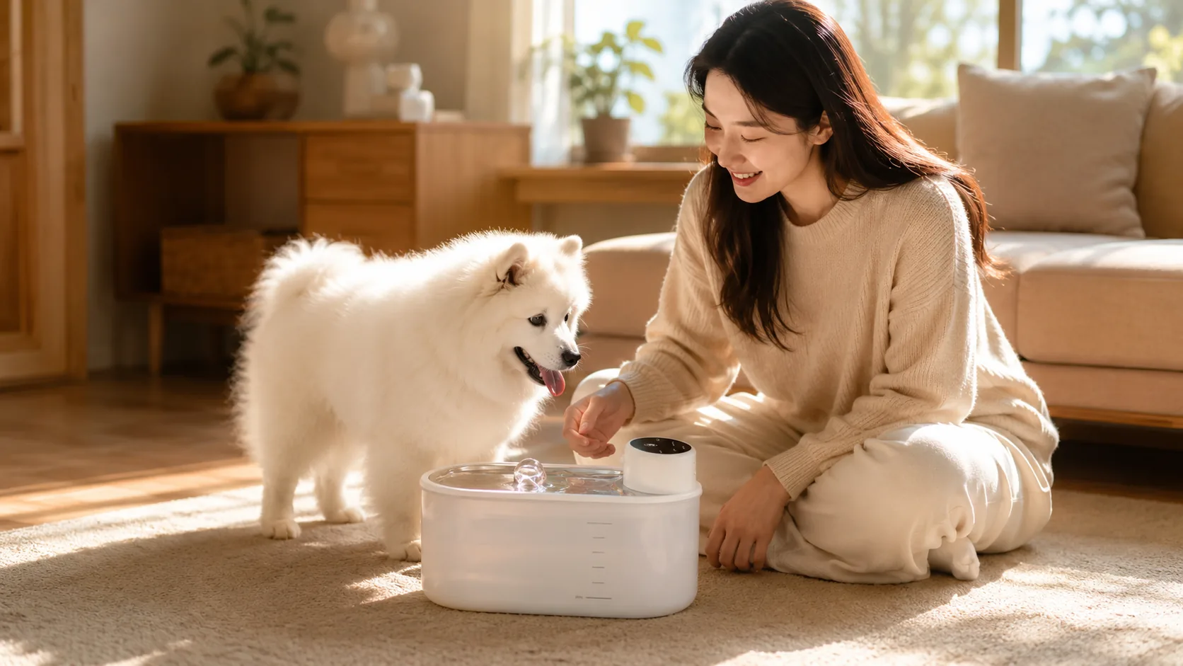 智能循环活氧饮水机 · 洗衣房实用场景 · GuardHound DOG