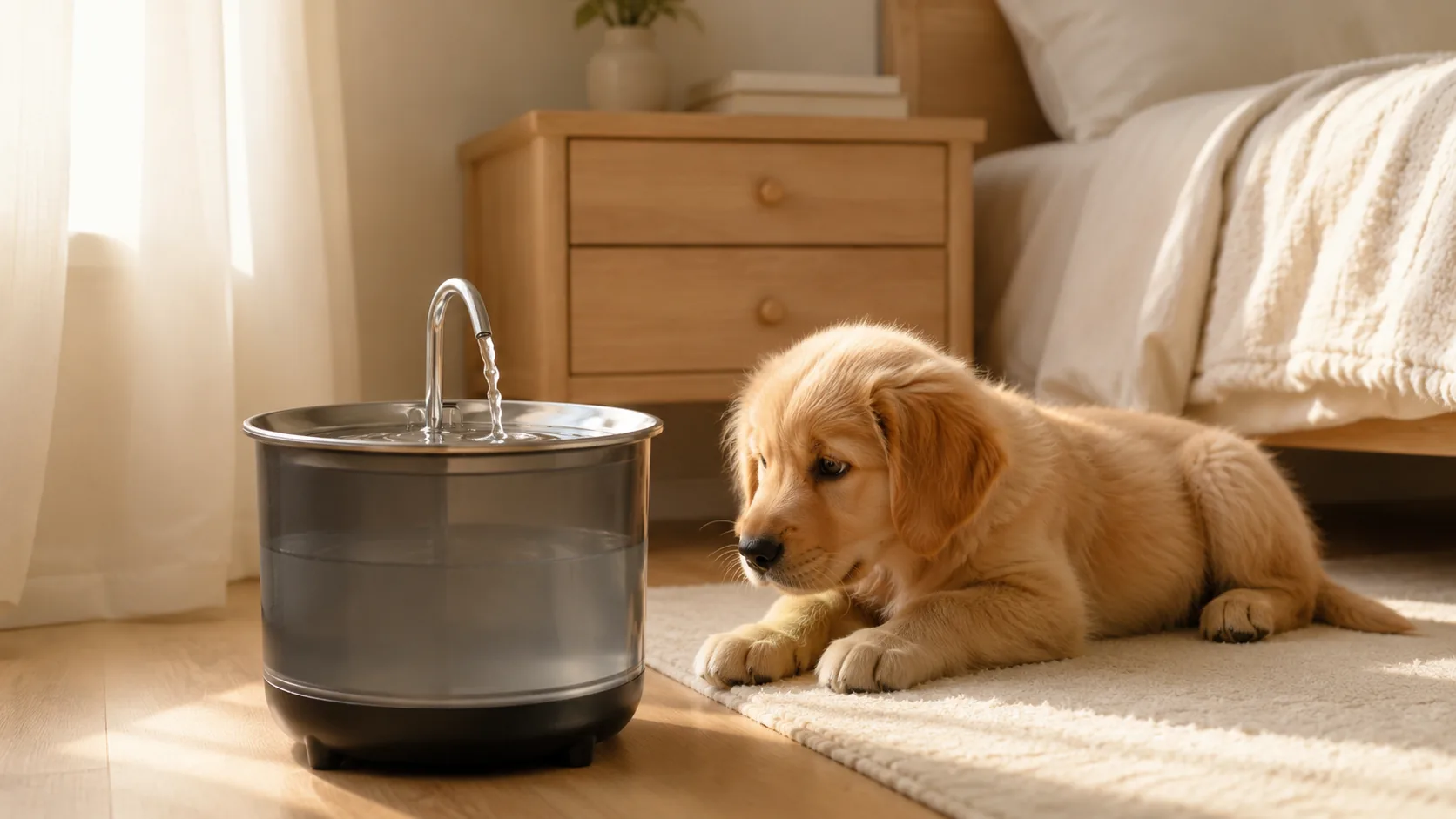 GuardHound 不锈钢循环活水饮水机 · 3L大 · GuardHound DOG