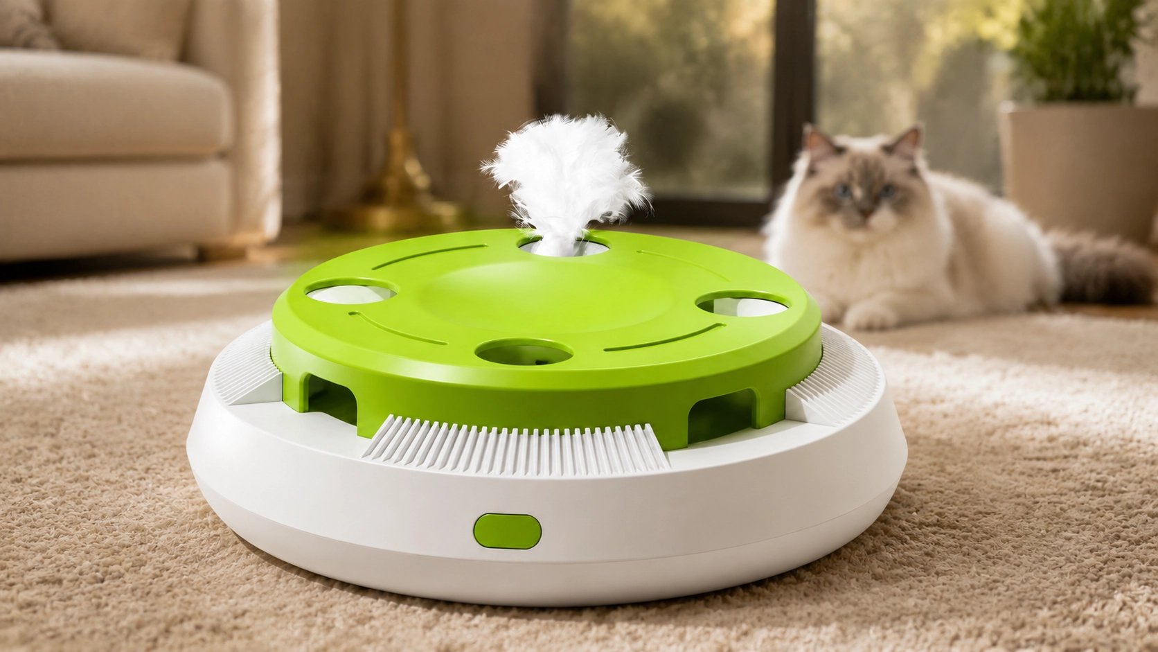 智能电动猫转盘逗猫玩具 · G1 Full product · GuardHound