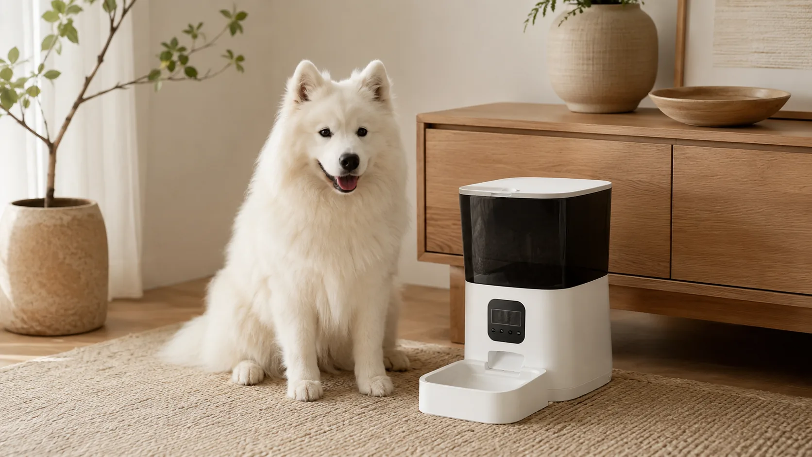 GuardHound 智能定时定量喂食器 · 液晶屏触控 · GuardHound DOG