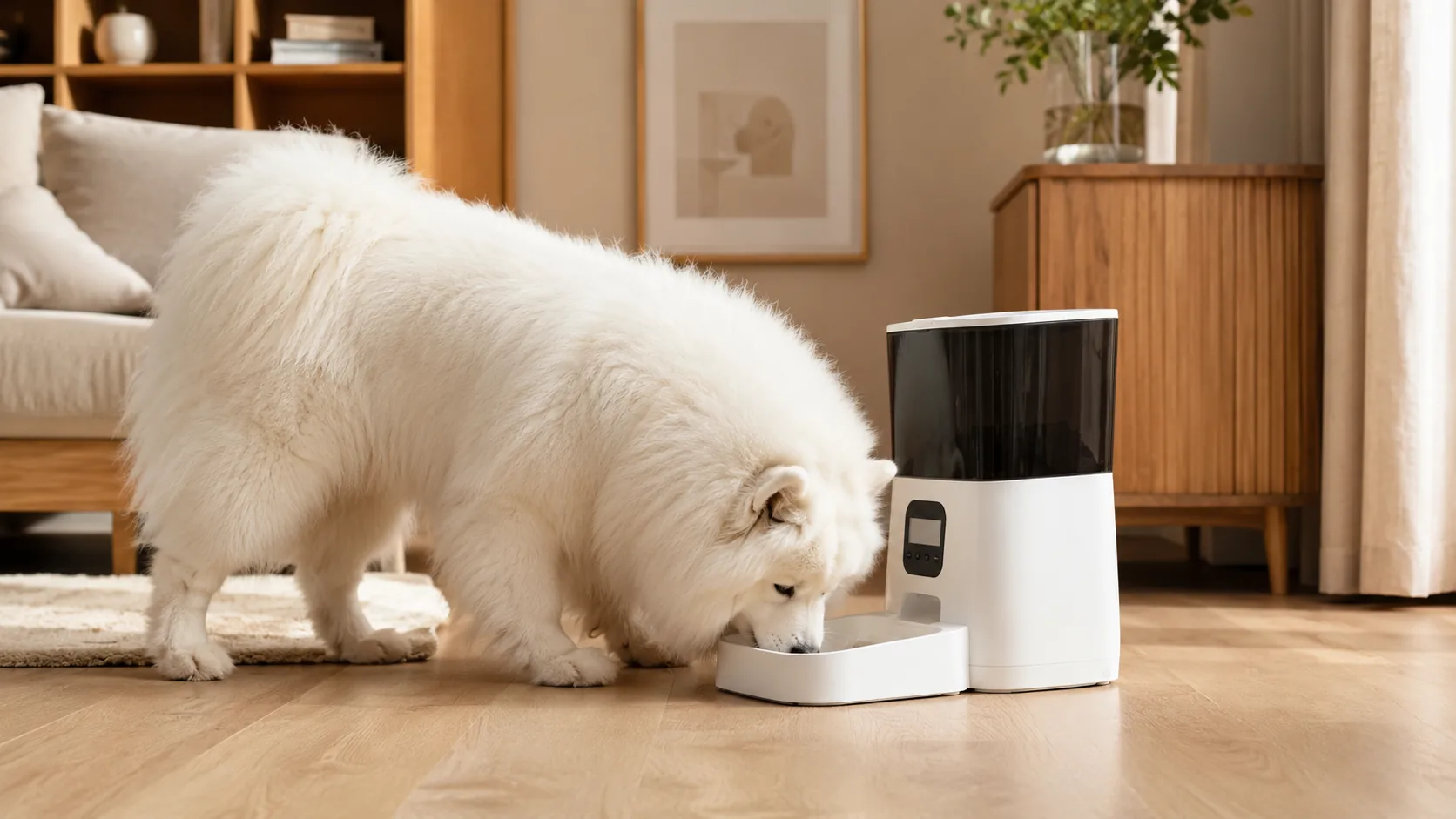 GuardHound 智能定时定量喂食器 · 缺粮提醒， · GuardHound DOG