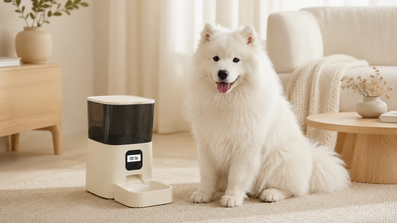 GuardHound 智能定时定量喂食器 · 暖沙燕麦 · GuardHound DOG
