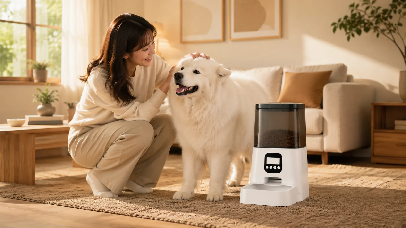 智能定时定量宠物喂食器 · 书房工作伴侣 · GuardHound DOG