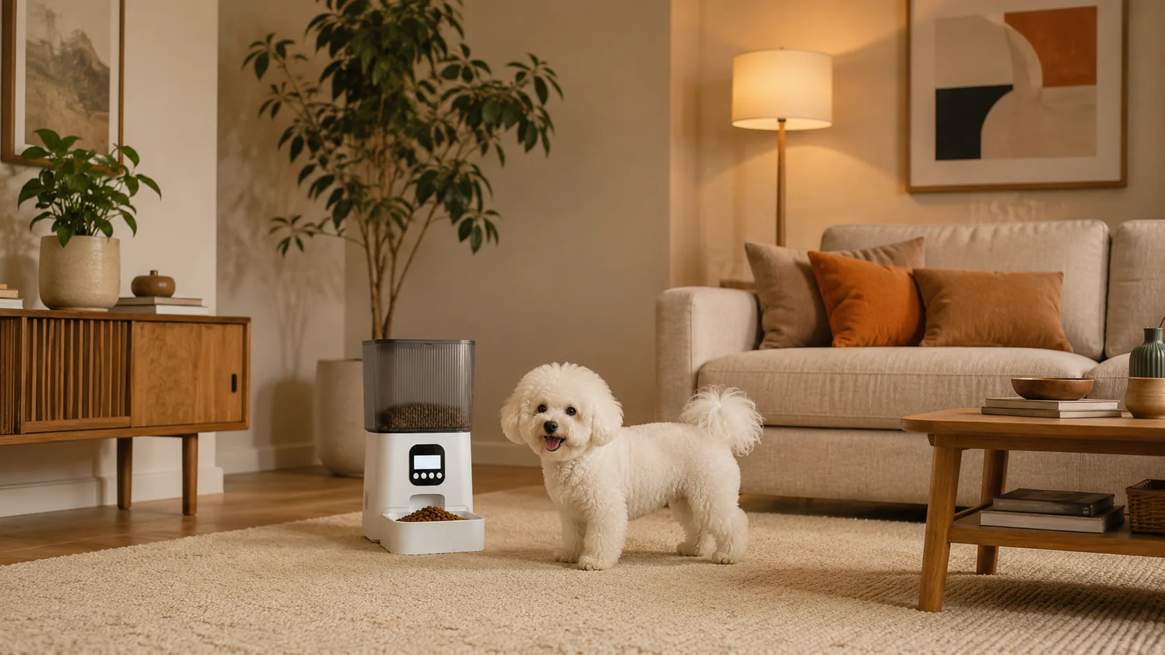智能宠物喂食器 · 细节图 1 · GuardHound DOG