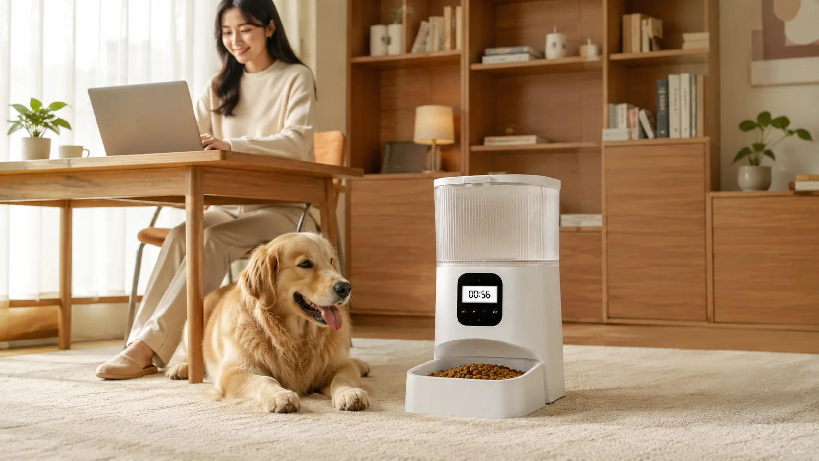 GuardHound 智能喂食器 GH-F1 · 远程APP · GuardHound DOG