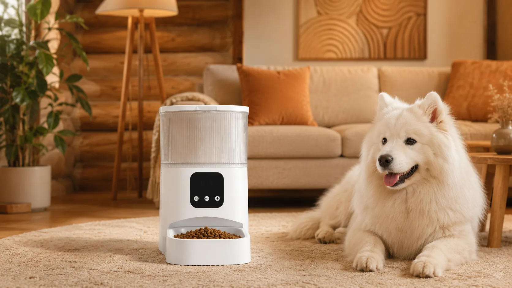 GuardHound 智能喂食器 GH-F1 · 7L大容量 · GuardHound DOG