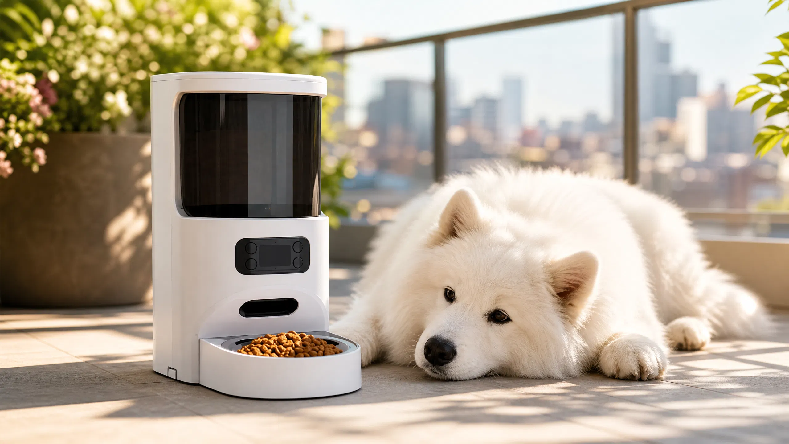 GuardHound智能自动喂食器 · 密封防潮保 · GuardHound DOG