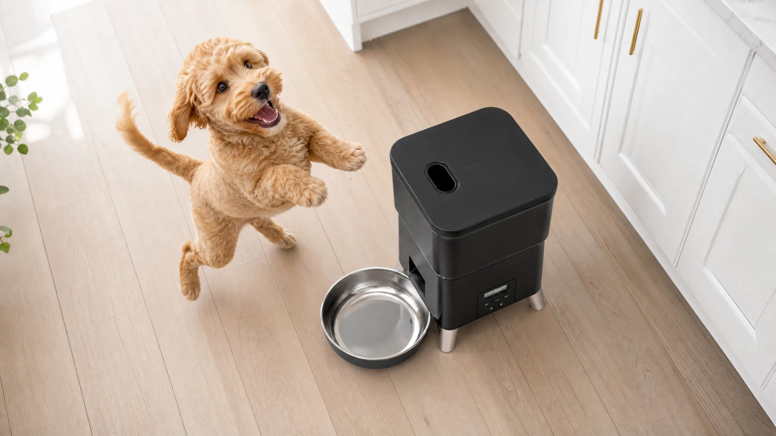 GuardHound智能定时喂食器 · 不锈钢食盆 · GuardHound DOG