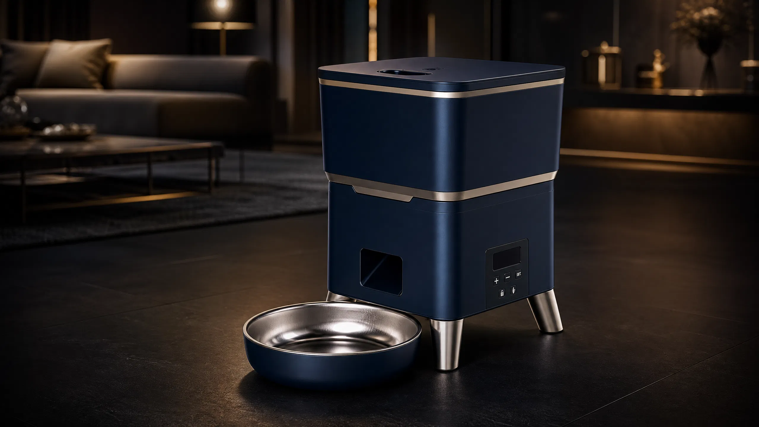 GuardHound智能定时喂食器 · 深空蓝 · GuardHound DOG