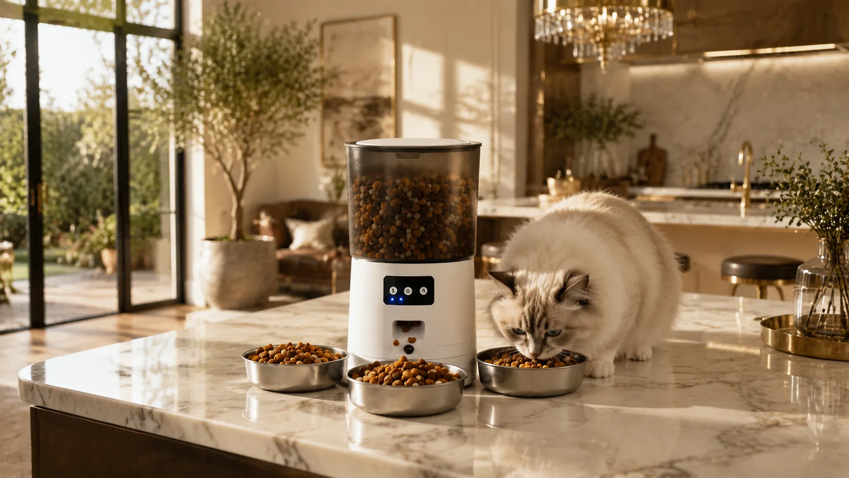 多猫智能喂食器 · 颜色款式 · GuardHound