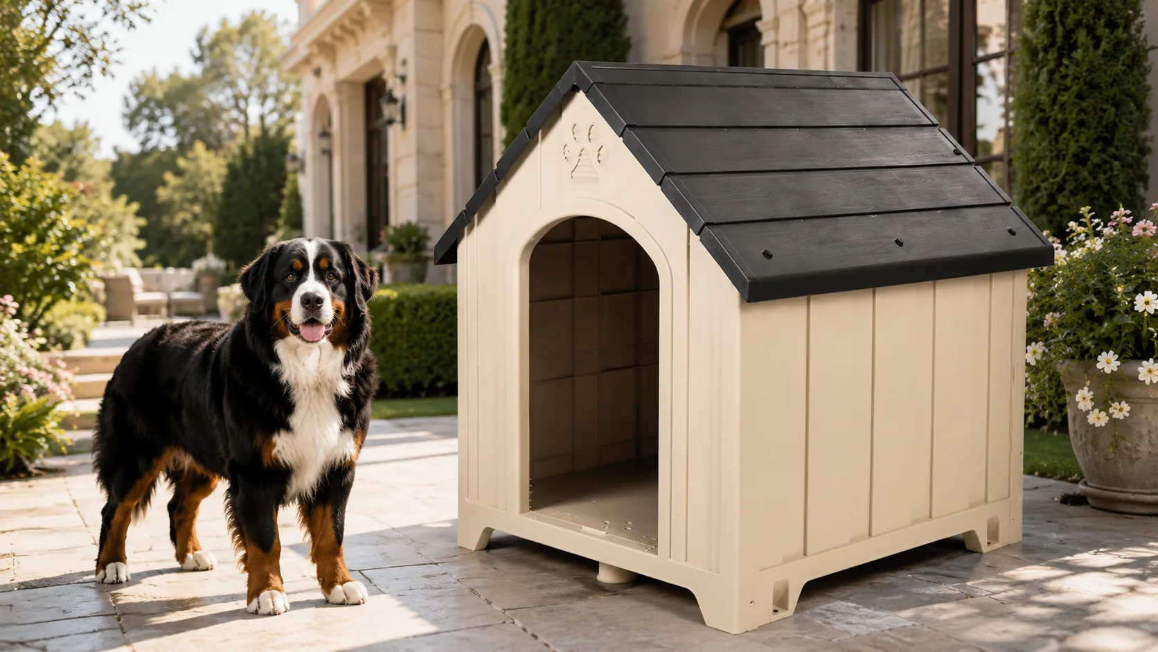 仿木纹塑料狗屋 · GuardHound DOG