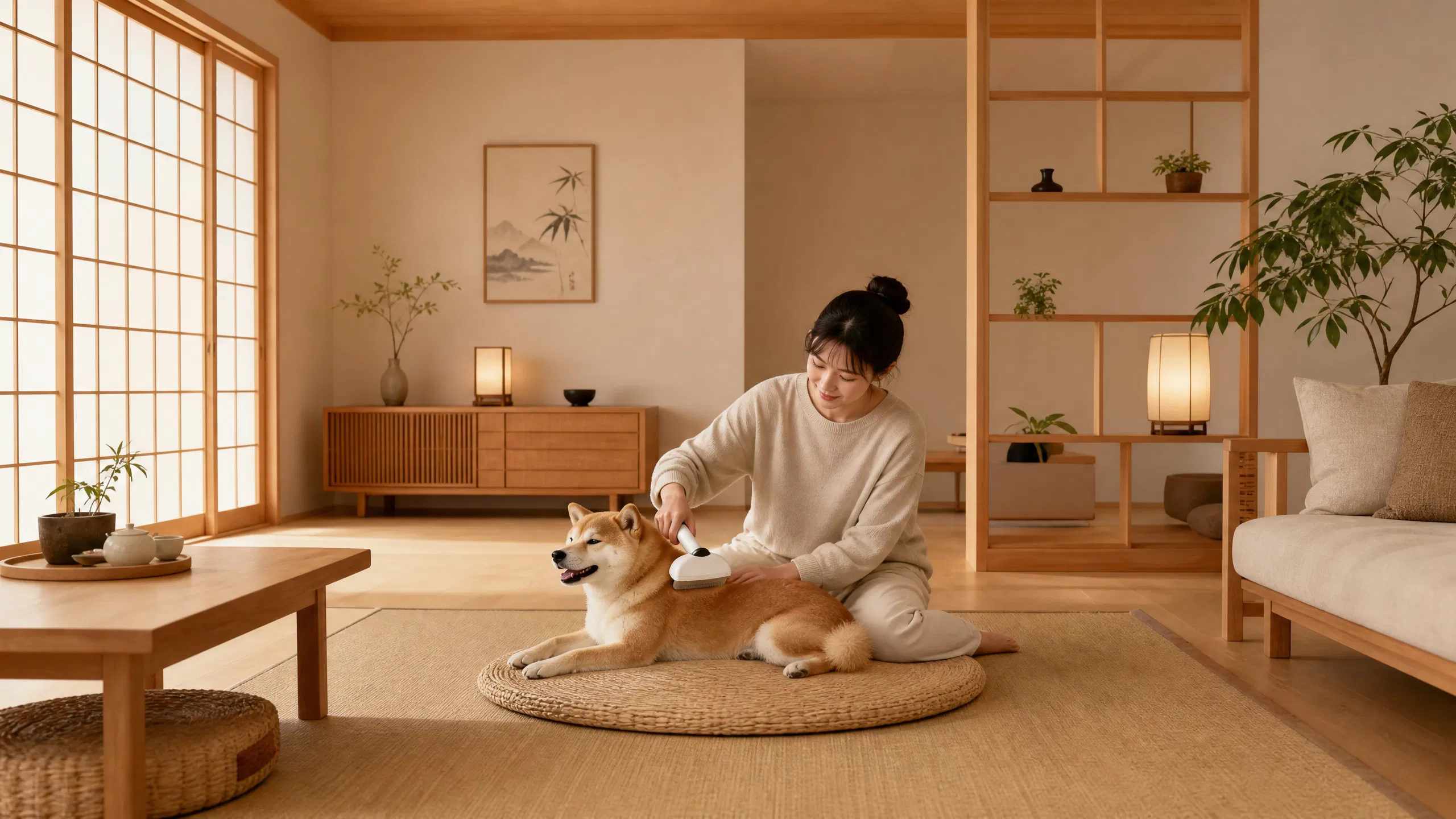 多功能宠物梳子打薄梳粘毛器二合一 · 细节图 1 · GuardHound DOG
