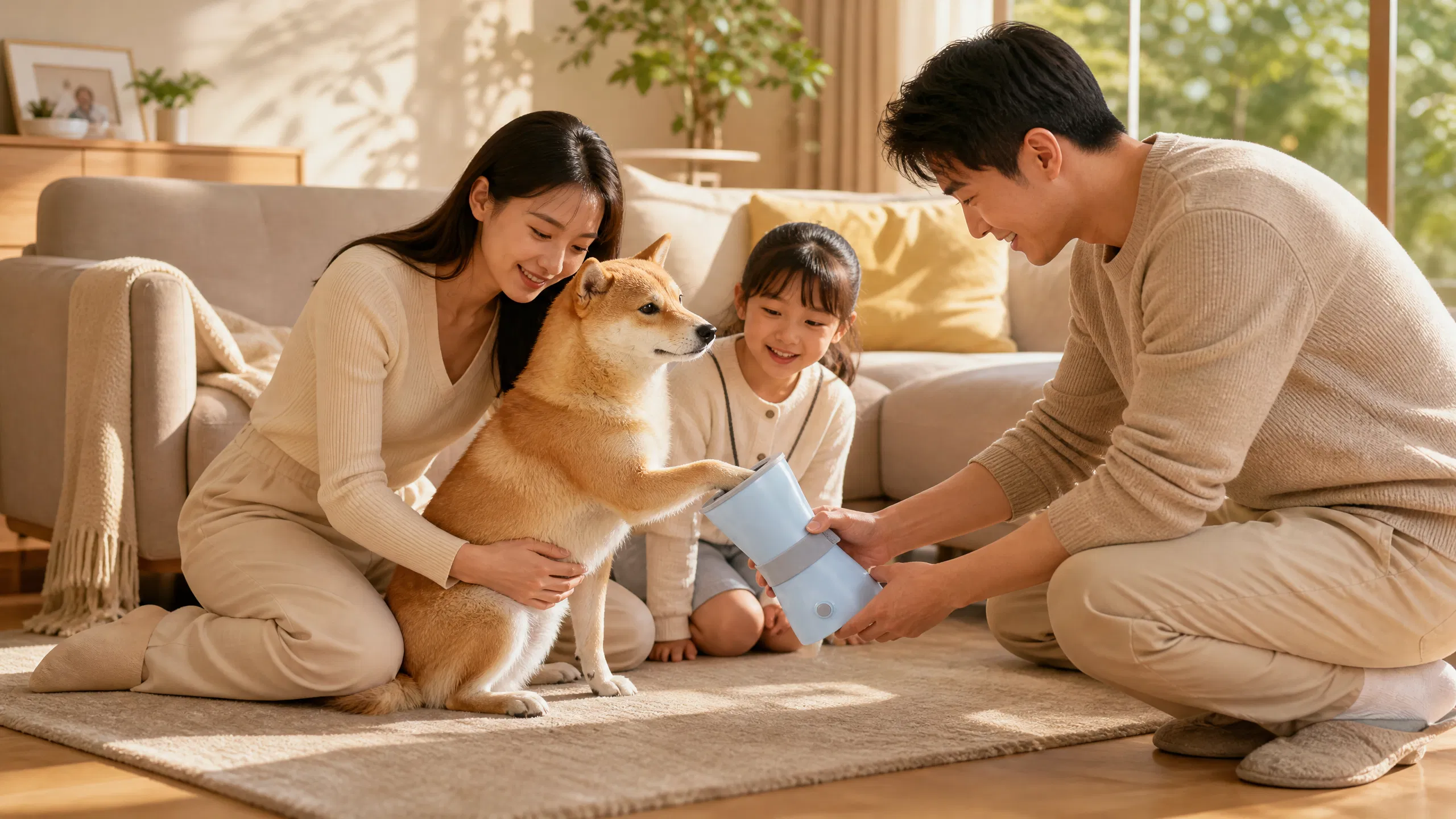狗狗自动洗脚器宠物清洁杯 · 清晨厨房清洁 · GuardHound DOG