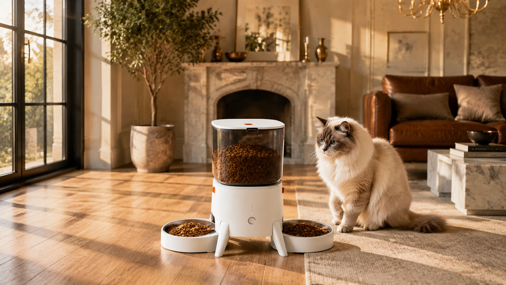 智能双碗自动喂食器 · GuardHound