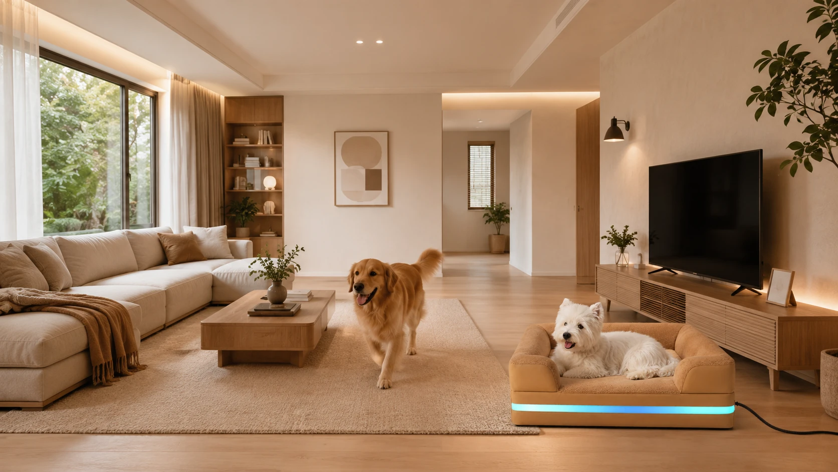 耐抓耐磨智能温控沙发窝 · 细节图 1 · GuardHound DOG