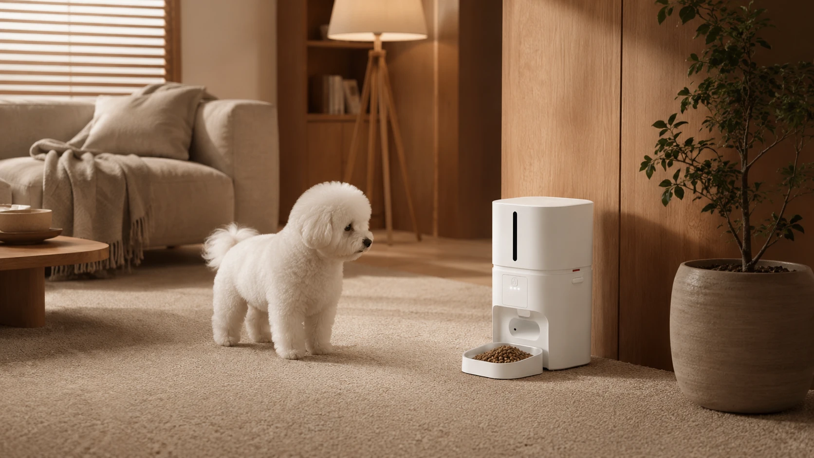智能自动喂食器 · 细节图 1 · GuardHound DOG