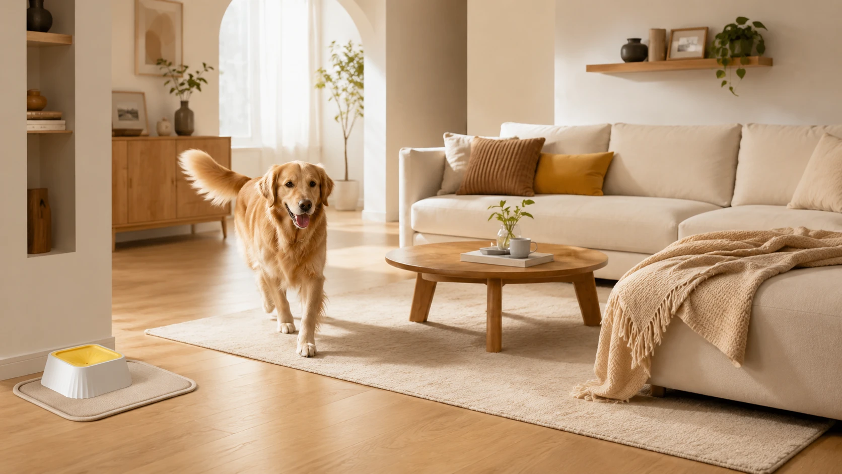 悬浮防溅饮水碗 · 细节图 1 · GuardHound DOG