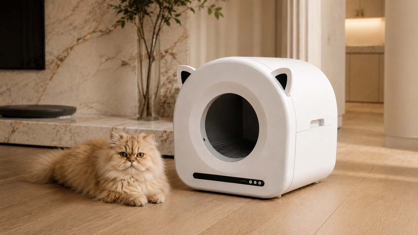 猫耳造型智能猫砂盆 · 猫耳萌趣 · GuardHound