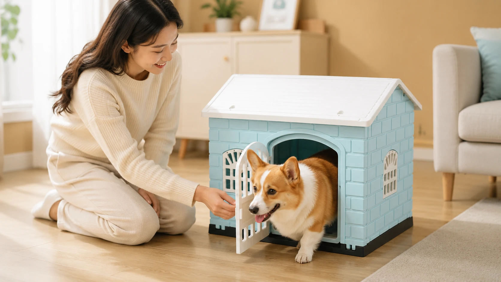 中小型狗屋四季通用 · 阳光客厅的午后 · GuardHound DOG