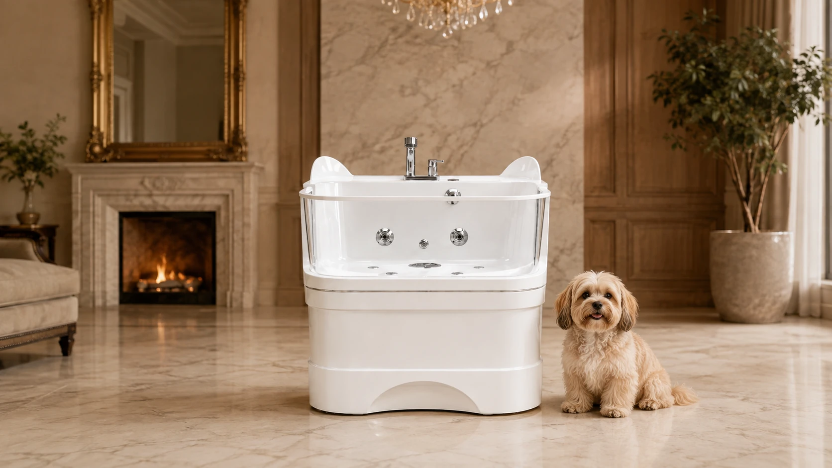 宠物SPA臭氧浴缸mini · GuardHound DOG