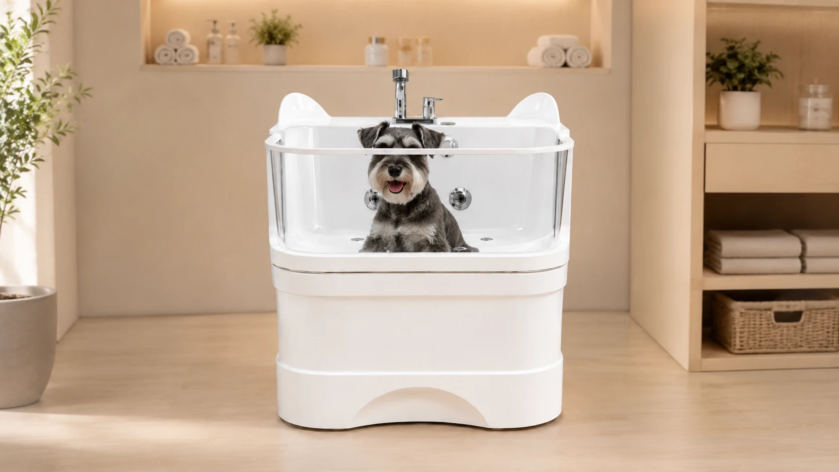 宠物SPA臭氧浴缸mini · 恒温舒适， · GuardHound DOG