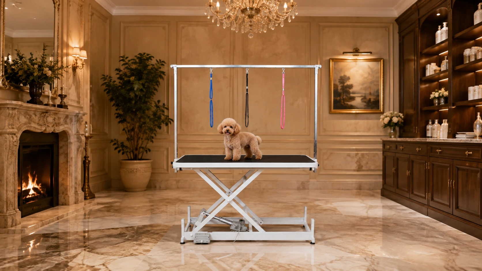 宠物美容台电动升降洗澡修剪造型桌 · 细节图 1 · GuardHound DOG