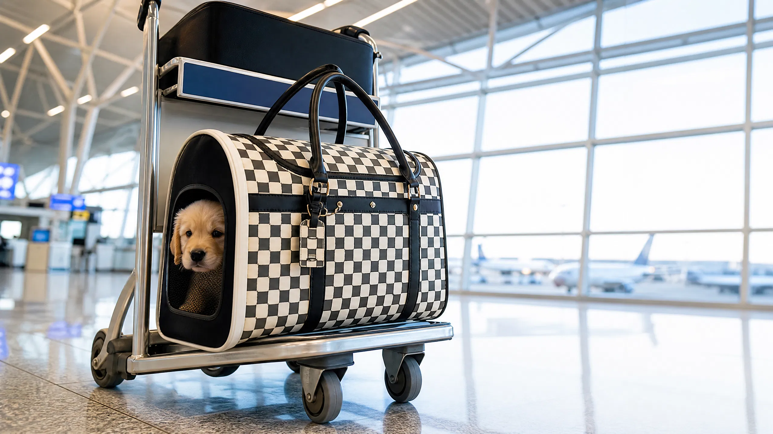 GuardHound 豪华多功能宠物旅行包 · 可调节肩带 · GuardHound DOG