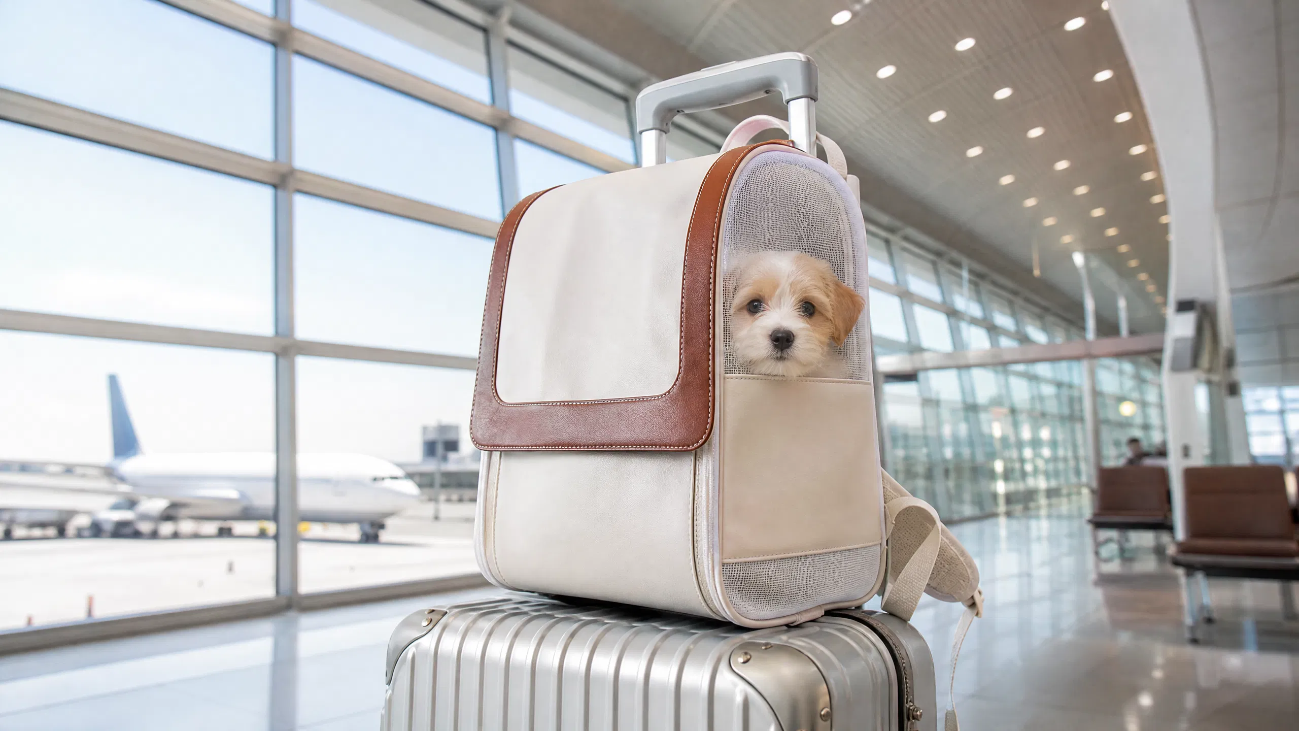 GuardHound 豪华透气宠物背包 · 可折叠易收 · GuardHound DOG