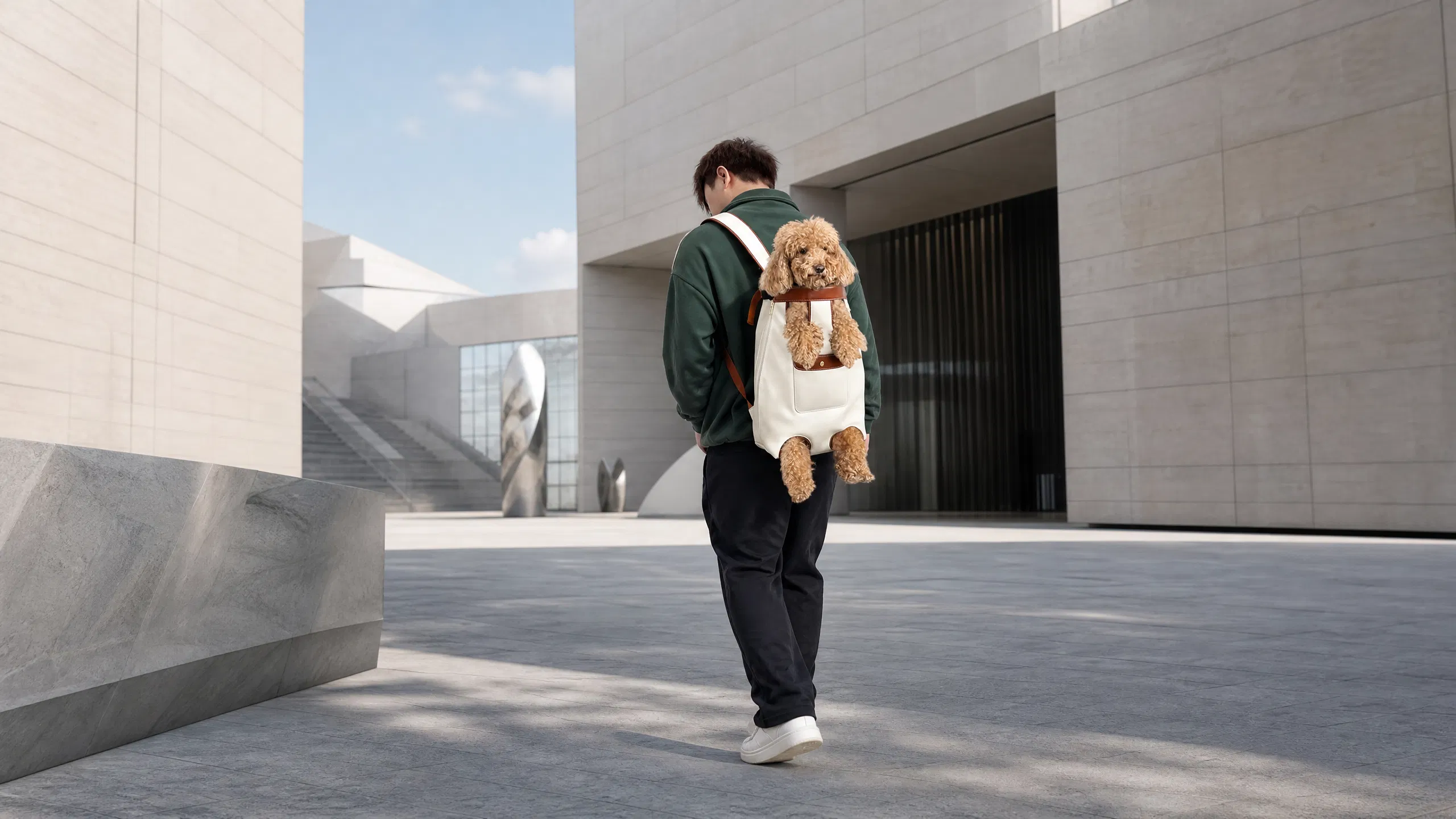 GuardHound 透气舒适狗狗外出背包 · 细节图 1 · GuardHound DOG