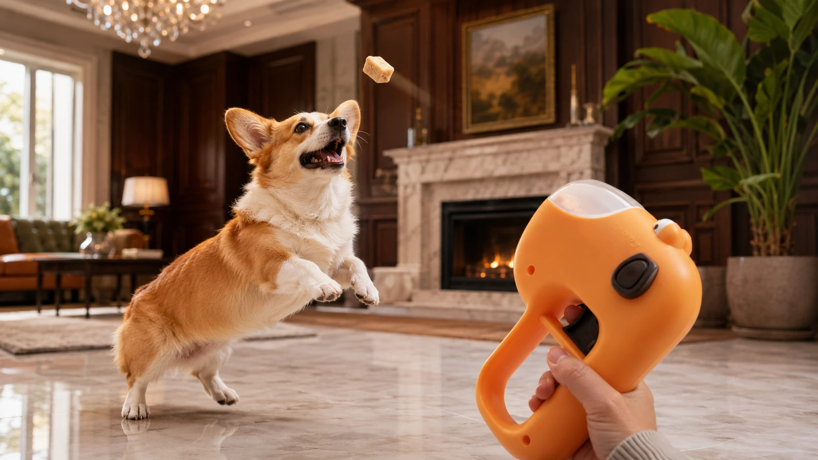 智能互动藏食玩具 · 藏食空间大 · GuardHound DOG