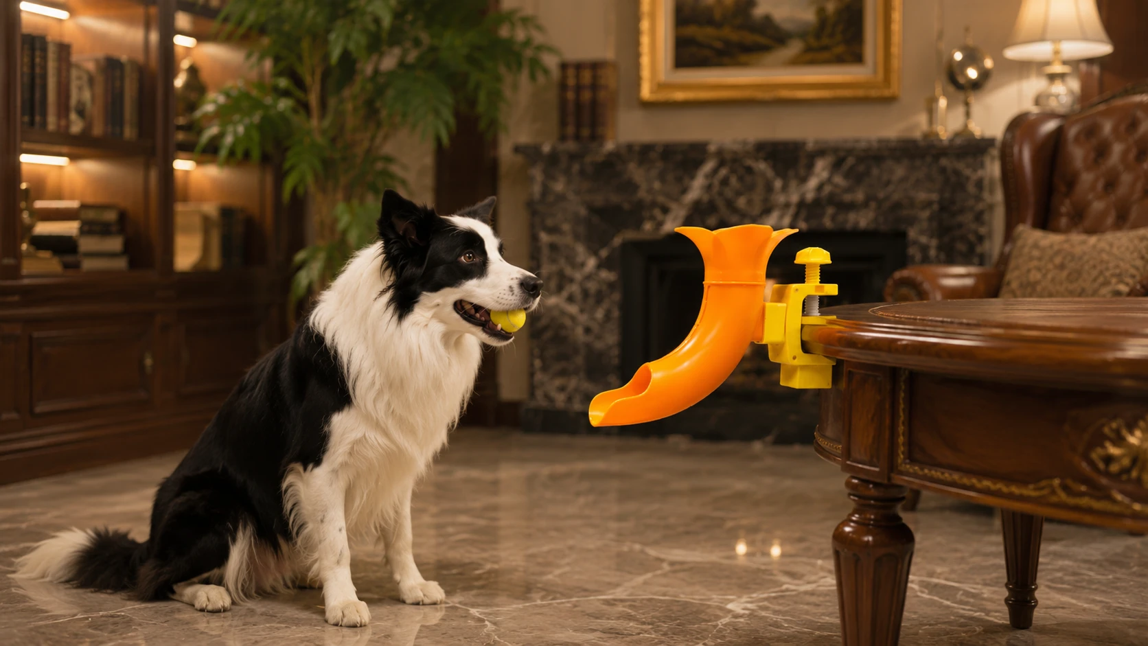 狗狗互动发射器玩具 · 手动发射， · GuardHound DOG