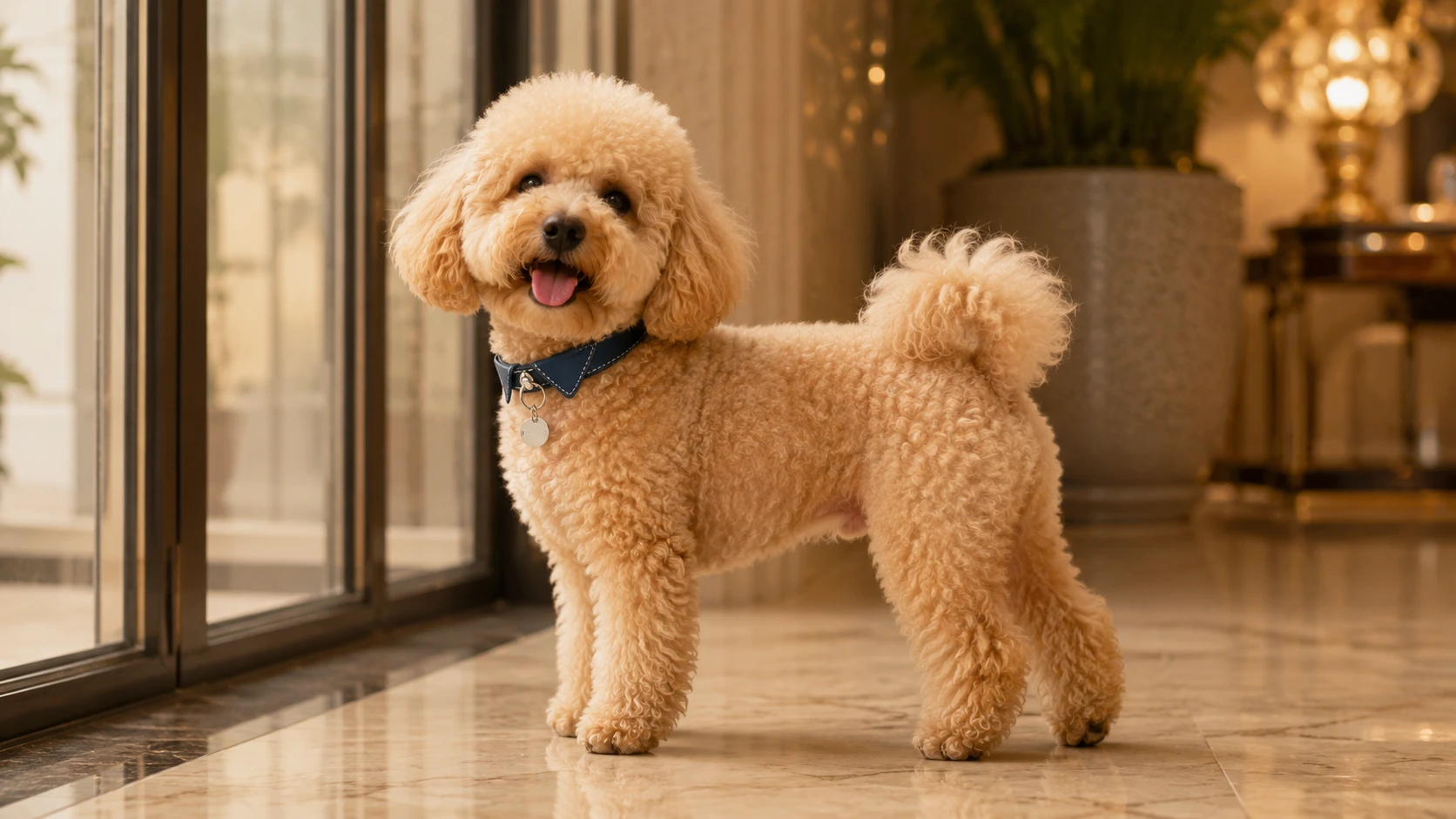 绅士领结皮质项圈 · 手工缝线， · GuardHound DOG