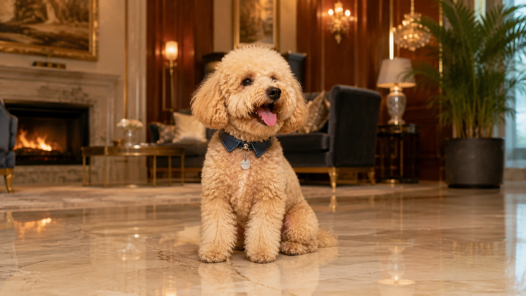 绅士领结皮质项圈 · 细节图 1 · GuardHound DOG