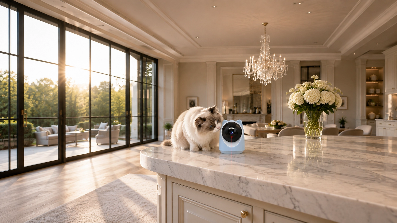 猫耳AI追踪激光逗宠监控 · G1 Full product · GuardHound